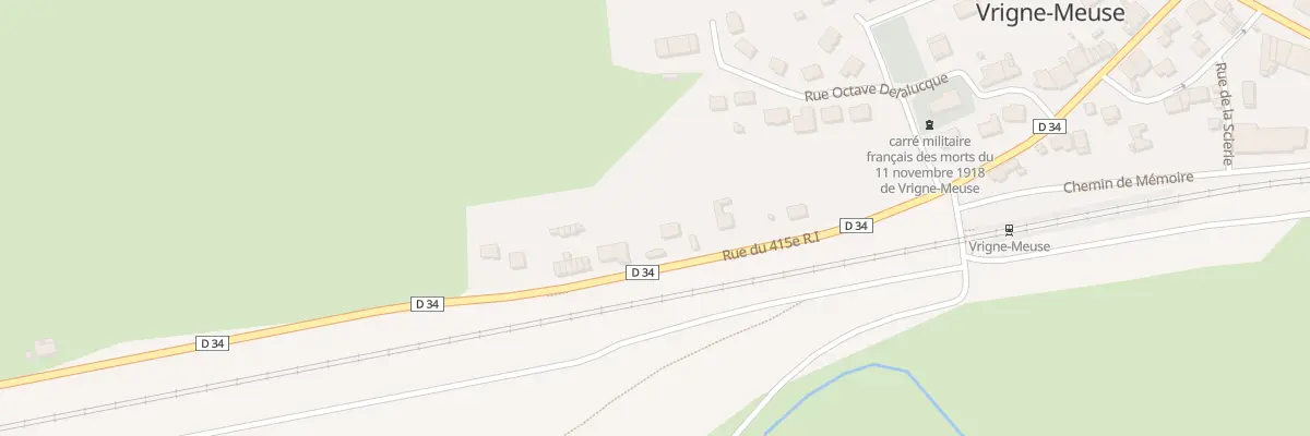 Plan du 26 Rue du 415 E Ri à Vrigne-Meuse