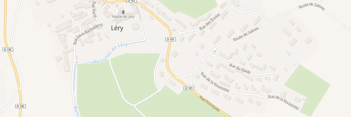 Plan du 39 Rue Principale à Léry
