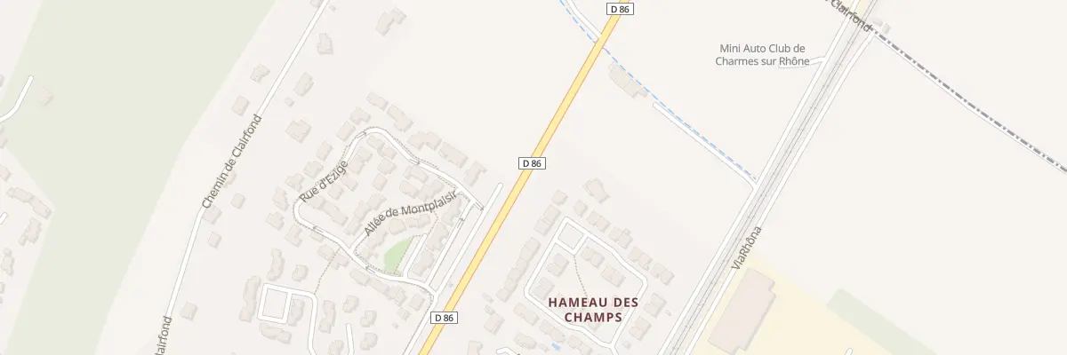 Plan du 30 Ham des Champs à Charmes-sur-Rhône