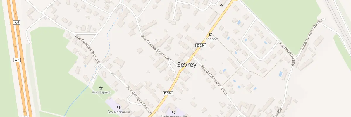 Plan du 2 Rue Charles Dumoulin à Sevrey