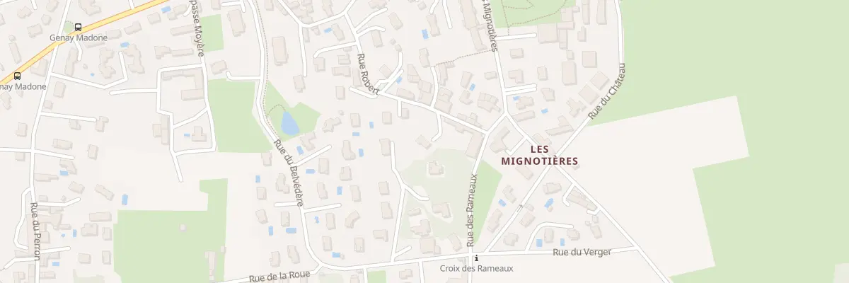 Plan du 292 Rue Robert à Genay