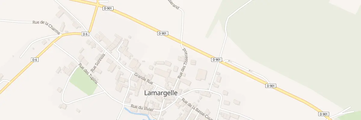 Plan du 6 Rue des Tisserands à Lamargelle