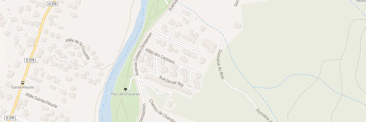 Plan du 17 All des Cerisiers à Saint-Péray