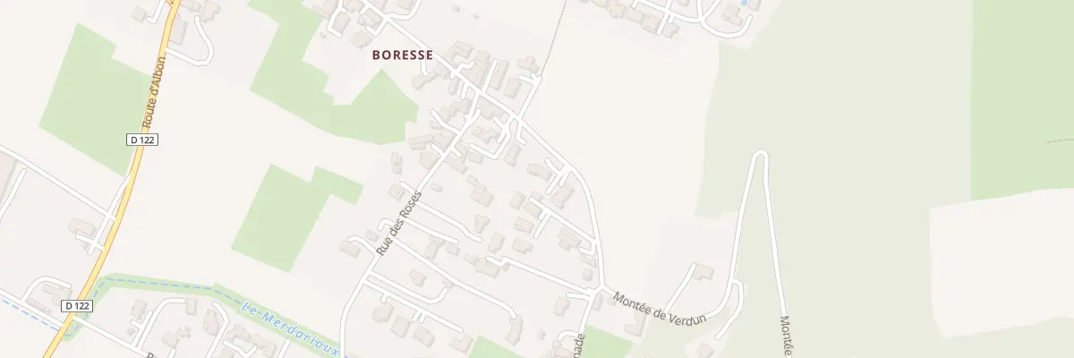 Plan du 412 Rue des Célibataires à Beausemblant