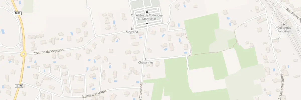 Plan du 5 Rue de Chavannes à Collonges-au-Mont-d’Or