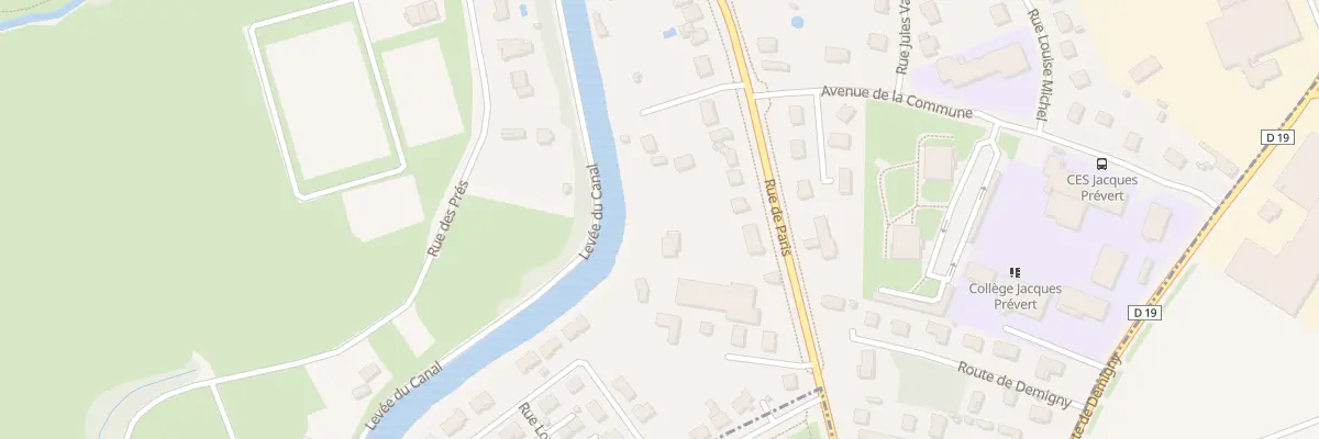 Plan du 9A Rue de Paris à Champforgeuil
