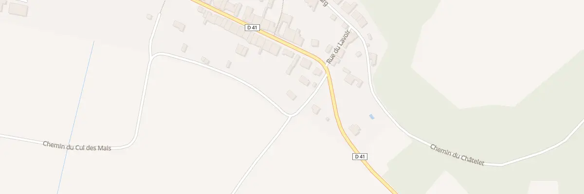 Plan du 2 Che de la Moricque à Senuc