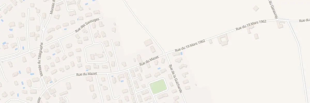 Plan du 53 Rue du Mazet à Communay