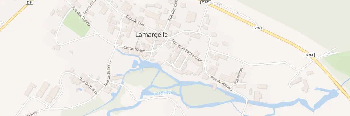 Plan du 5 Rue du Lavoir à Lamargelle