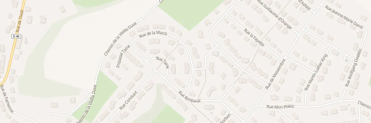Plan du 10 Rue de la Marck à Givet