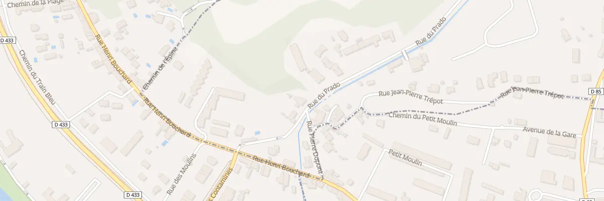 Plan du 680 Rue du Prado à Fontaines-Saint-Martin