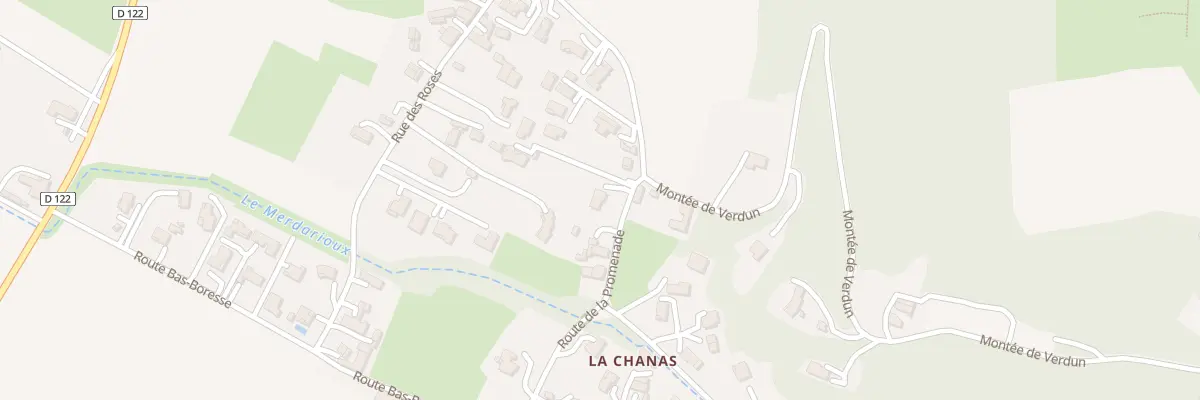 Plan du 20 Rte de la Promenade à Beausemblant