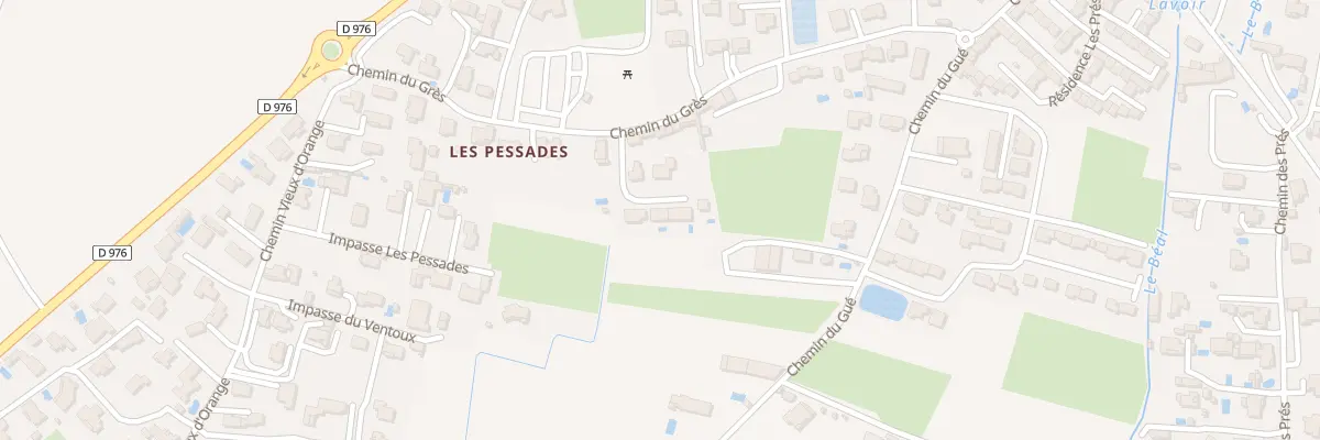 Plan du 273 Che du Grès à Sérignan-du-Comtat