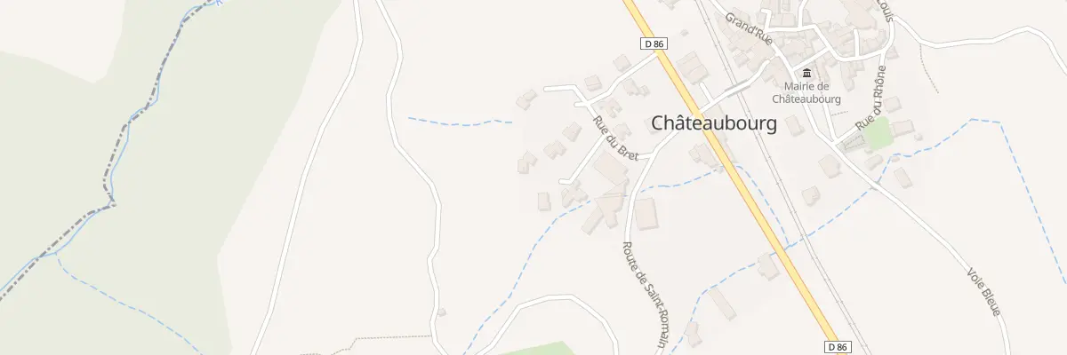 Plan du 7 Imp des Bres à Châteaubourg