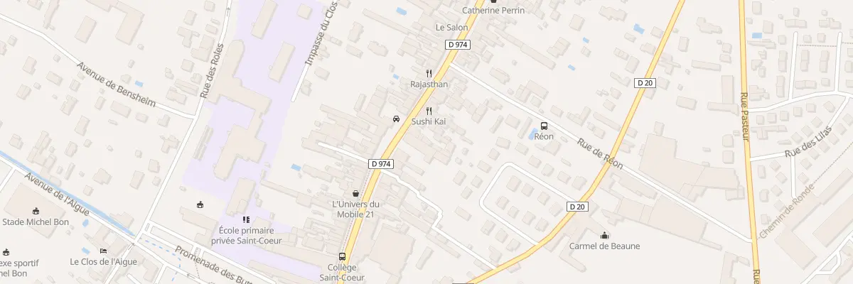 Plan du 42B Rue du Faubourg Saint-Nicolas à Beaune