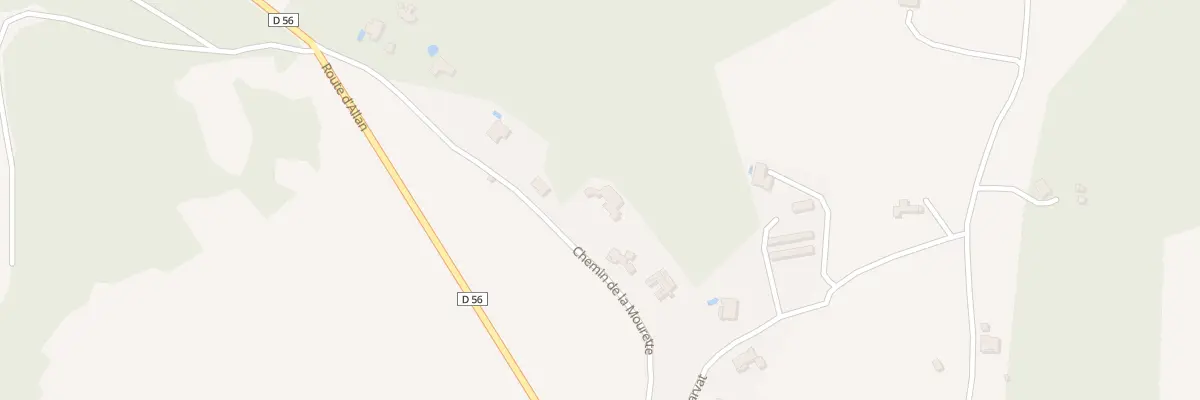 Plan du 220 Che de la Mourette à Réauville