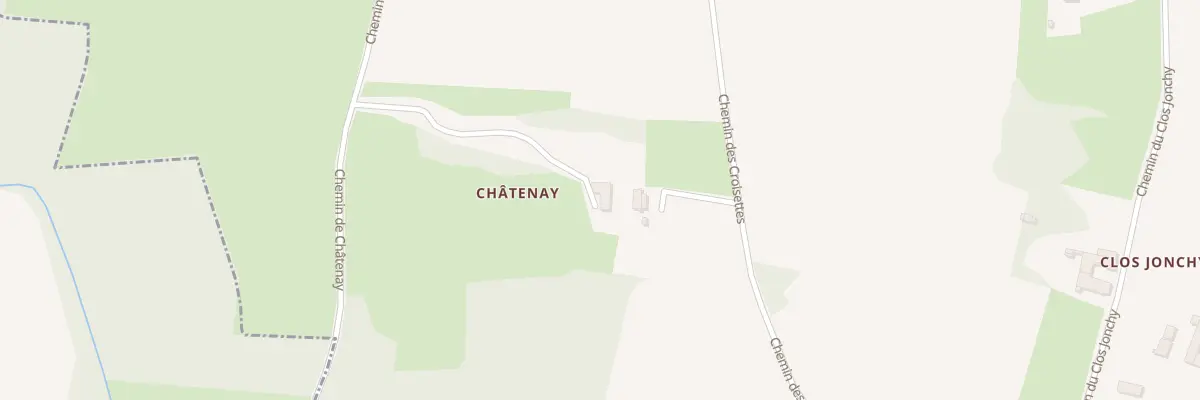 Plan du 161 Che de Chatenay à Garnerans