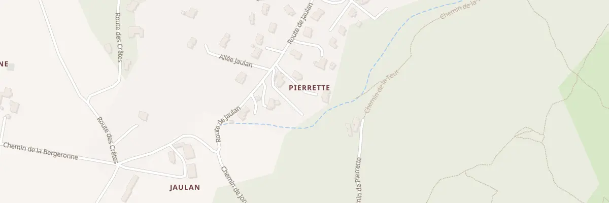 Plan du 795B Rte de Jaulan à Soyons