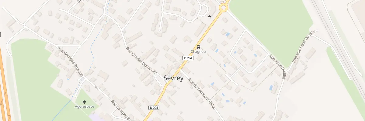 Plan du 10 Rue Louis Verchère à Sevrey