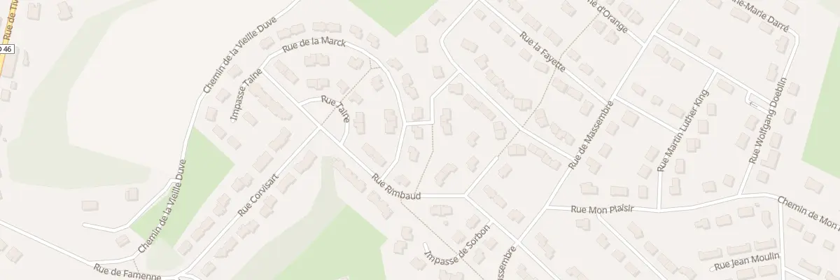 Plan du 23 Rue de la Marck à Givet