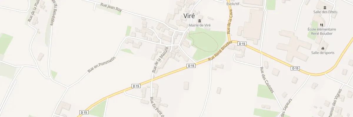 Plan du 5145 Vire à Viré