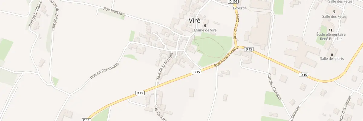 Plan du 32 Rue du 11 Novembre 1918 à Viré