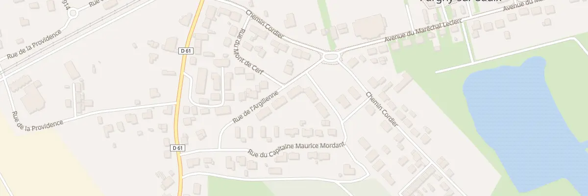 Plan du 3 Rue de l’Argilienne à Pargny-sur-Saulx