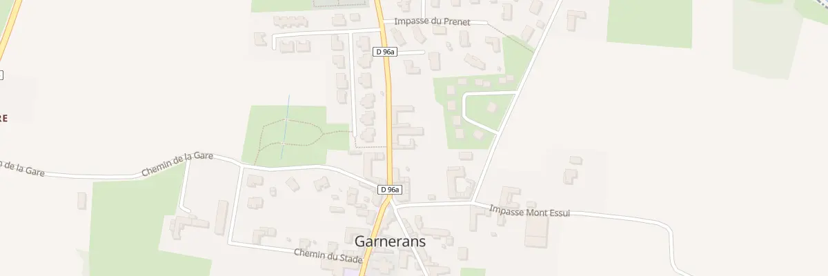 Plan du 56 Che du Pellerat à Garnerans