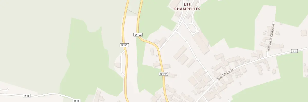 Plan du 3 Rue de la Planchotte à Saint-Broing-les-Moines