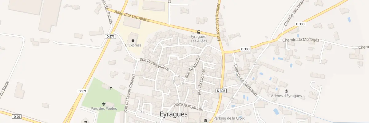 Plan du 3 Rue du Figuier à Eyragues