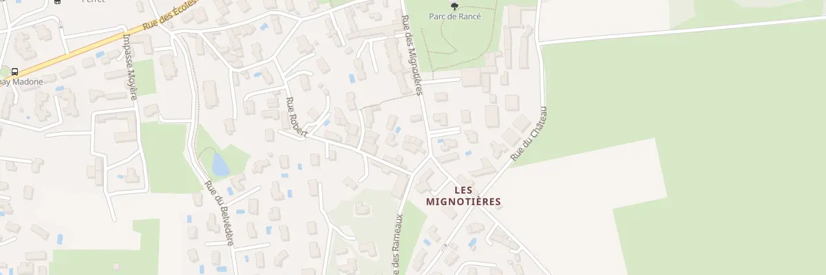 Plan du 158 Rue des Mignotières à Genay