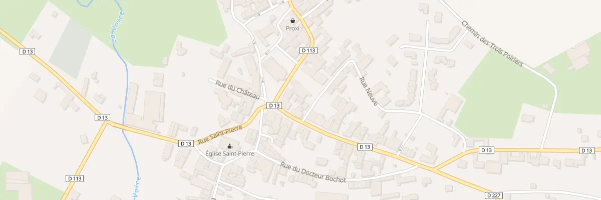 Plan du 3 Rue Neuve à Sommevoire