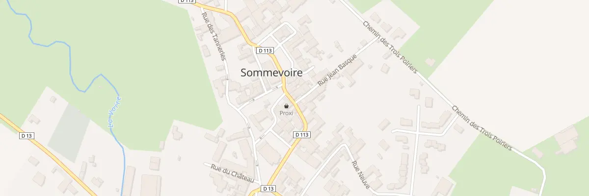 Plan du 1 Rue Jean Basque à Sommevoire