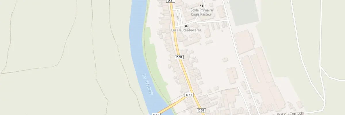 Plan du 31 Gr Grande Rue aux Hautes-Rivières