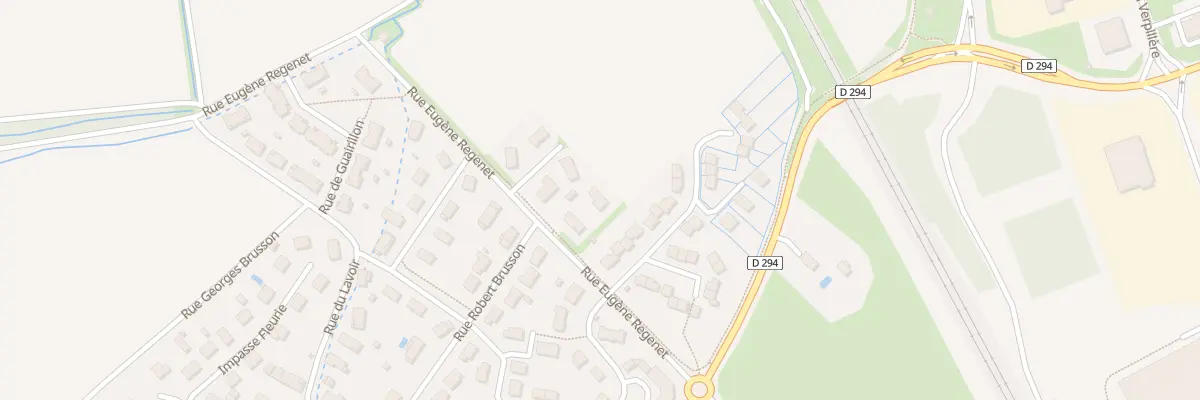 Plan du 4 Rue Eugène Regenet à Sevrey