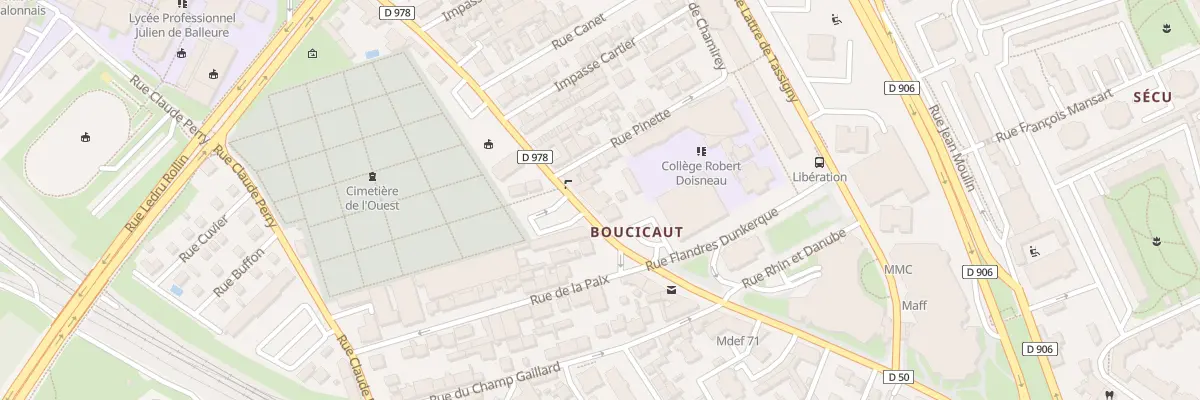 Plan du 48 Av Boucicaut à Chalon-sur-Saône