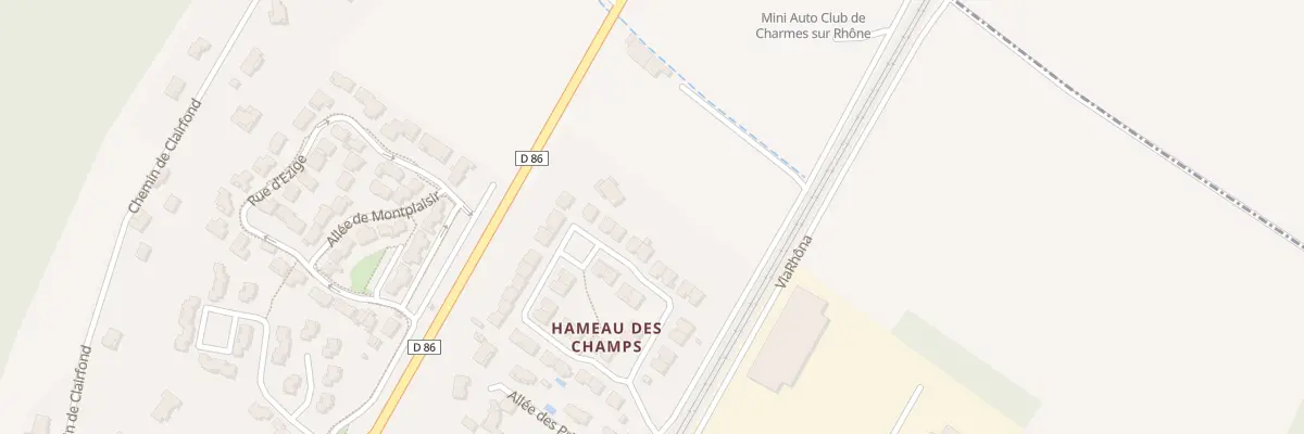 Plan du 5456 Faysse à Charmes-sur-Rhône