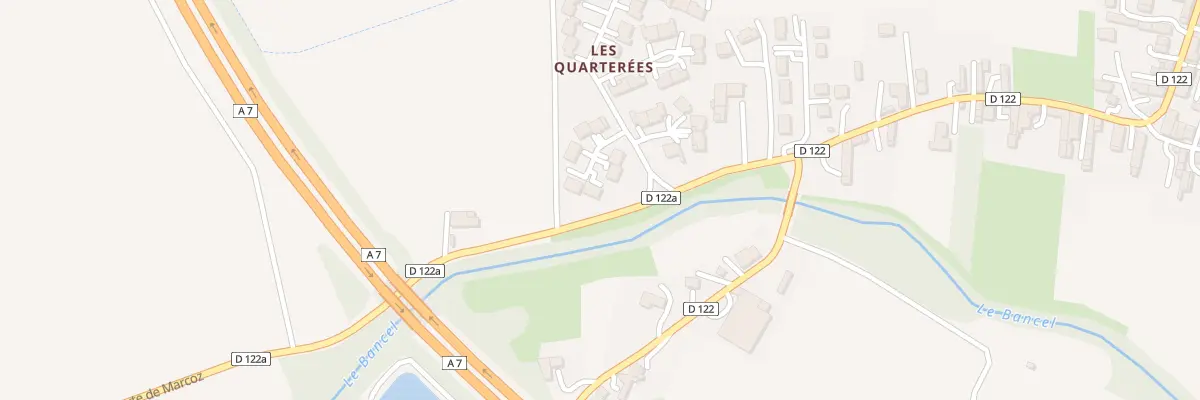 Plan du 55 Imp les Gentianes à Albon