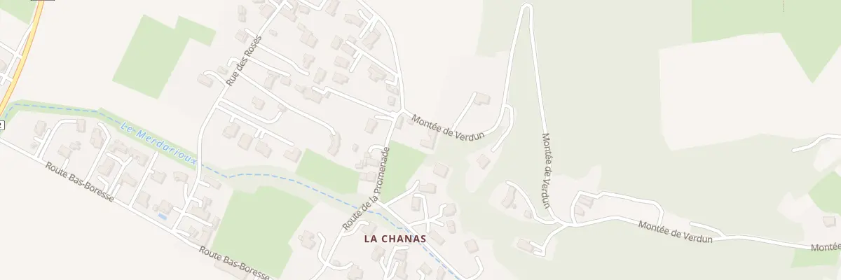 Plan du 24 Mte de Verdun à Beausemblant