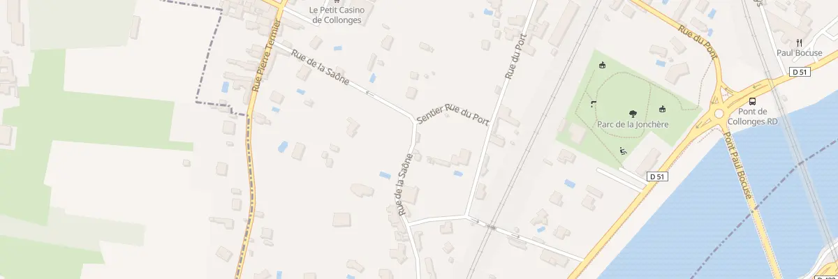 Plan du 4 Rue de la Saône à Collonges-au-Mont-d’Or