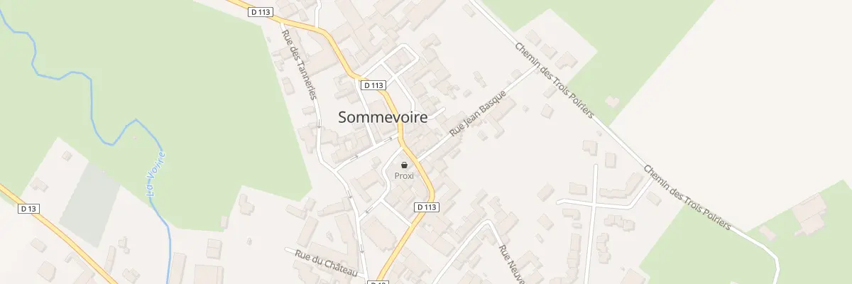 Plan du 3 Rue Jean Basque à Sommevoire