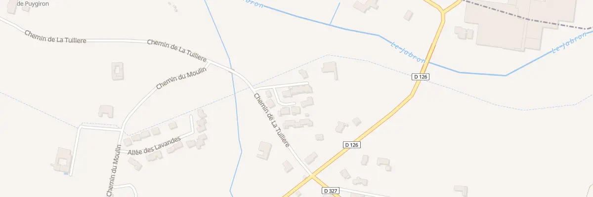 Plan du 5088A La Tuiliere à Puygiron