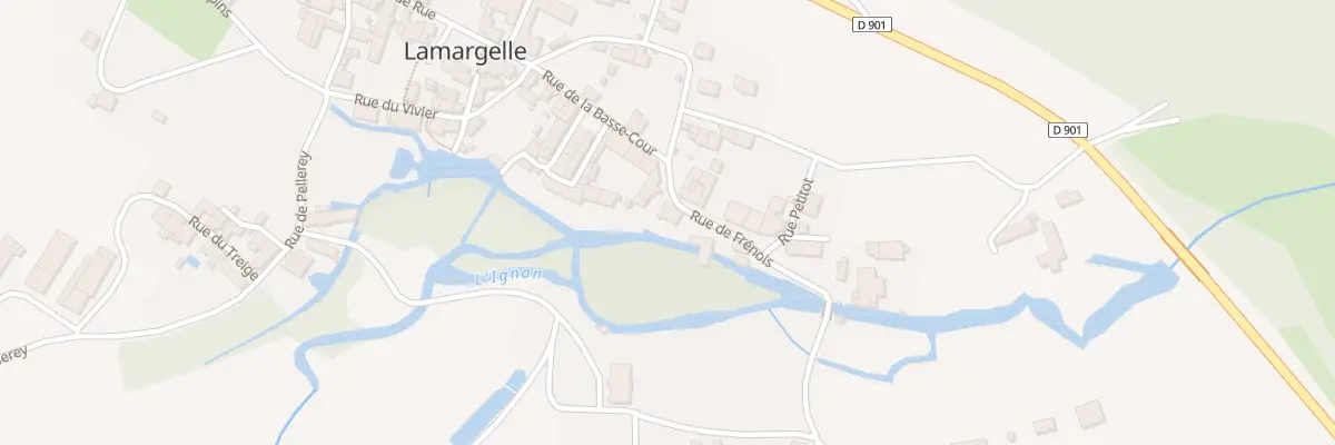Plan du 3 Rue de Frenois à Lamargelle
