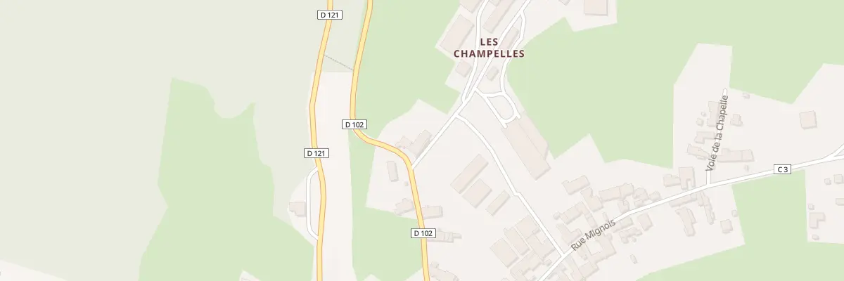 Plan du 8 Rue de la Planchotte à Saint-Broing-les-Moines