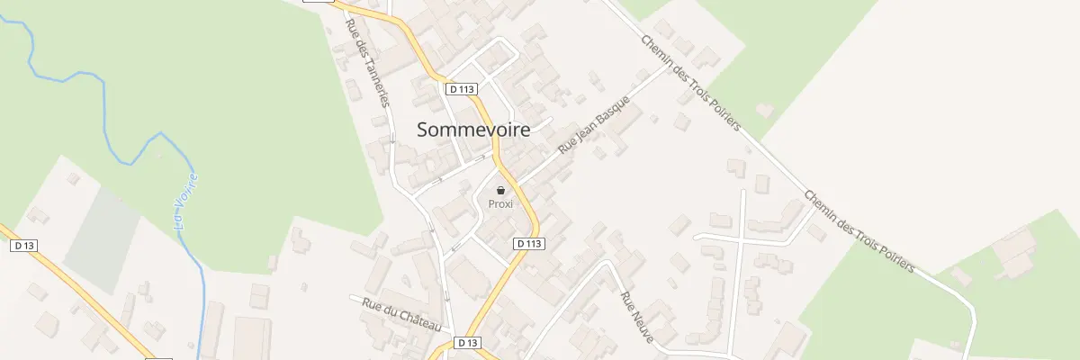 Plan du 2 Rue Jean Basque à Sommevoire