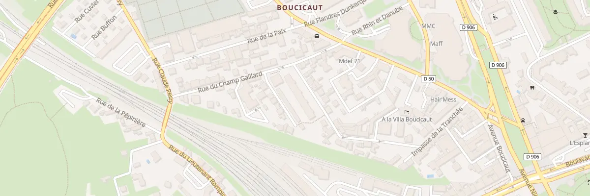 Plan du 31 Rue Camille Chevalier à Chalon-sur-Saône
