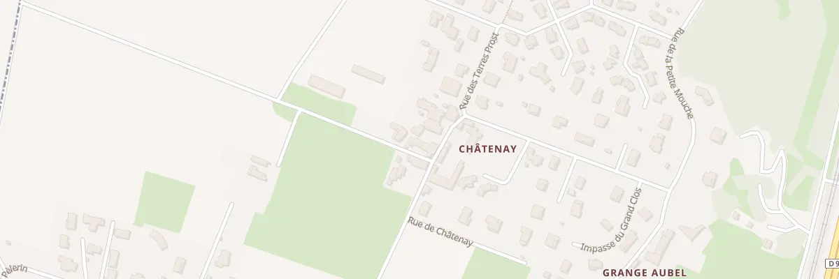 Plan du 2 Imp de Chatenay à Sancé