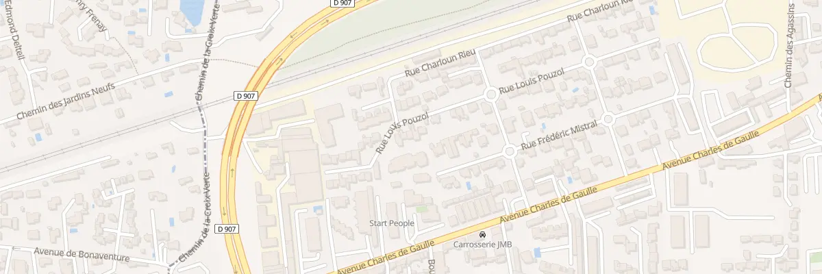 Plan du 34 Rue Louis Pouzol au Pontet