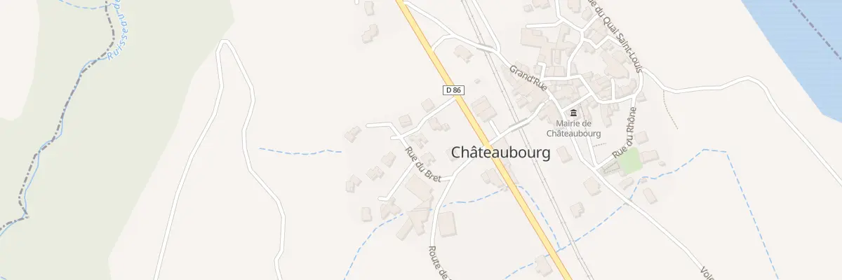Plan du 5 Rue des Ravières à Châteaubourg