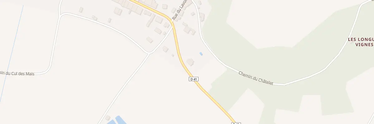 Plan du 1 Rue de la Fontaine au Chene à Senuc
